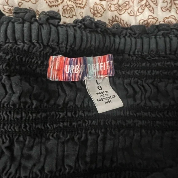 UO Strapless Top • Charcoal/Washed Black • Large • EUC • - Picture 3 of 4